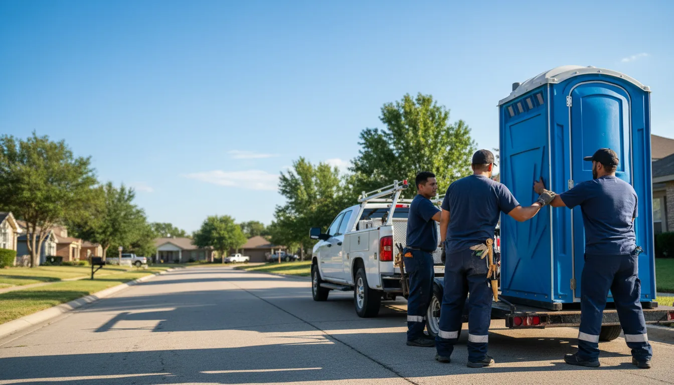 Portable Toilet Rental in Welling, OK near me